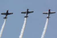 N621TW @ KGLR - Aerostars at 2011 Wings Over Gaylord Air Show (N252TW & N718PH)