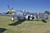 N5500S @ OSH - 1944 North American F-51D, ex USAF  44-63655
at 2011 Oshkosh - by Terry Fletcher
