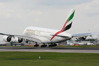 A6-EDG @ EGCC - Emirates - by Chris Hall