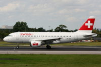 HB-IPT @ EGCC - Swissair - by Chris Hall