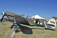 N49FG @ OSH - 1943 Curtiss Wright P-40N-5, c/n: 42-105861
at 2011 Oshkosh - by Terry Fletcher