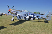 N51KB @ OSH - 1961 North American F-51D, ex USAF 44-74009
C/N 122-40549 at 2011 Oshkosh - by Terry Fletcher