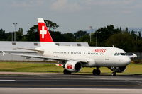 HB-IPT @ EGCC - Swissair - by Chris Hall