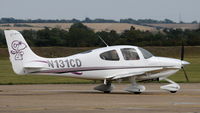 N131CD @ EGSU - 2. N131CD departing the American Air Day, Duxford (August,2011) - by Eric.Fishwick