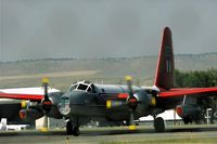 N14447 @ BIL - Neptune Air fighting fires near Lame Deer Montana - by Daniel Ihde