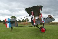 G-BFVH @ X5FB - Airco DH-2 Replica at Fishburn Airfield, July 2011. - by Malcolm Clarke