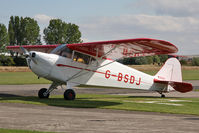 G-BSDJ @ EGBR - Piper J-4E Cub Coupe at Breighton Airfield's Summer Fly-In, August 2011 - by Malcolm Clarke
