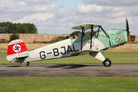 G-BJAL @ EGBR - Casa 1-131E Srs 1000 Jungmann  at Breighton Airfield's Summer Fly-In, August 2011. - by Malcolm Clarke