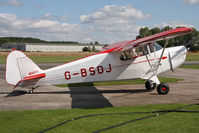 G-BSDJ @ EGBR - Piper J-4E at Breighton Airfield's Summer Fly-In, August 2011. - by Malcolm Clarke