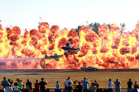N716GW @ KFFC - Team Chaos demonstrates perfect timing at the Peachtree City airshow. Neal Darnell, Randy Harris and Gary Ward are Team Chaos. Great Job Guys !!! - by Angie Stansbery
