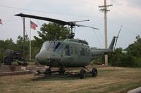 65-9696 - UH-1 outside VFW hall Vandalia OH - by Florida Metal