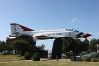 66-0284 @ BKL - F-4E at Burke Lakefront Cleveland OH - this plane never actually flew for T-birds