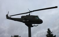66-0632 - UH-1 in a Vietnam Memorial Park Monroe MI - by Florida Metal
