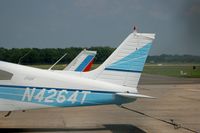 N4264T @ WWD - 1972 Piper PA-28-180 N4264T at Cape May County Airport, Wildwood, NJ - by scotch-canadian