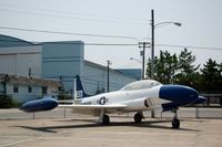 51-9248 @ WWD - 1951 Lockheed T-33A at the Naval Air Station Wildwood Aviation Museum, Cape May County Airport, Wildwood, NJ - by scotch-canadian