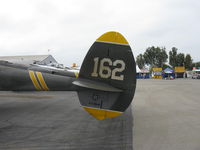 N138AM @ CMA - 1943 Lockheed P-38J LIGHTNING '23 Skidoo', two Allison V-1710-89/91 counter-rotating  1,425 Hp each, tail data - by Doug Robertson