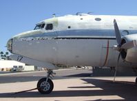 N67017 @ KFFZ - Douglas C-54 Skymaster (minus 1 engine and a few other parts) at Falcon Field, Mesa AZ - by Ingo Warnecke