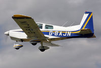G-BAJN @ EGBR - American Aviation AA-5 Traveler at Breighton Airfield's Summer Fly-In, August 2011. - by Malcolm Clarke