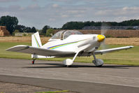G-BLIT @ EGBR - Thorp T-18C at Breighton Airfield's Summer Fly-In, August 2011. - by Malcolm Clarke