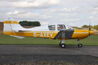G-AXEV @ EGBR - Beagle B-121 Pup 150 at Breighton Airfield's Summer Fly-In, August 2011. - by Malcolm Clarke