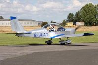G-JLAT @ EGBR - Aerotechnik EV-97 Eurostar at Breighton Airfield's Summer Fly-In, August 2011. - by Malcolm Clarke