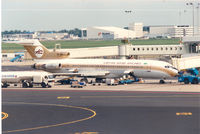 5A-DIA @ AMS - Libyan Arab Airlines

On 22 Dec '92 midair collision with MIG-23 near Tripoli - by Henk Geerlings
