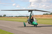 G-CCLM @ EGBR - Mainair Pegasus Quik at Breighton Airfield's Summer Fly-In, August 2011. - by Malcolm Clarke