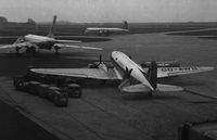 OO-AWN @ EBBR - Late 1950's.Tu-104A Aeroflot and DC-7C Sabena in background. - by Robert Roggeman