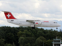 HB-IYT @ LSGG - Landing rwy 23 - by Shunn311