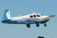 N6791N @ OSH - 1968 Mooney M-20G, c/n: 680097
at 2011 Oshkosh - by Terry Fletcher