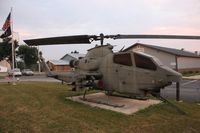 67-15683 - AH-1F in front of AMVets 1986 Sidney Ohio - by Florida Metal