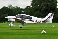 G-GGJK @ EGKH - Takke off from Headcorn, Kent UK - by Jeff Sexton