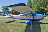 N8575T @ OSH - 1959 Cessna 182, c/n: 52475 at 2011 Oshkosh