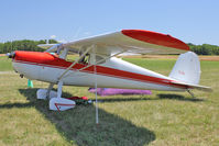 N4222N @ OSH - 1947 Cessna 120, c/n: 13693 at 2011 Oshkosh - by Terry Fletcher