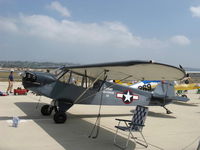 N42869 @ CMA - 1945 Piper J3C-65 CUB as Navy NE-1, Continental A&C 65 65 Hp - by Doug Robertson