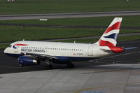 G-EUPE @ EDDL - British Airways, Airbus A319-131, CN: 1193 - by Air-Micha