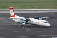 OE-LGL @ EDDL - Tyrolean Airways, Bombardier DHC-8-402 Q400, CN: 4310, Name: Altenrhein - by Air-Micha