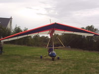 G-MWUG - Rigged for inspection prior to field test - by Jim Breslin