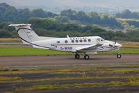 G-WVIP @ EGFH - Super King Air of Exeter based Capital Air Charter. - by Roger Winser