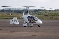 G-CGRZ @ EGFH - Visiting Magni Orion gyrocopter. - by Roger Winser