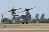 166735 @ AFW - USMC V-22 at Alliance Airport - Fort Worth, TX - by Zane Adams