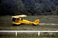N8731R @ NY94 - DH-82C Tiger Moth of Cole Palen's Rhinebeck collection in action at the 1975 Airshow. - by Peter Nicholson
