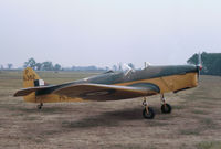 G-AJDR - Hawk Trainer 3 P6382 of the Shuttleworth Collection as seen in the Summer of 1976 at Old Warden. - by Peter Nicholson