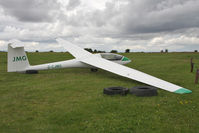 G-CJMG @ X5SB - PZL-Bielsko SZD-51-1 at Sutton Bank, N Yorks, August 2011. - by Malcolm Clarke