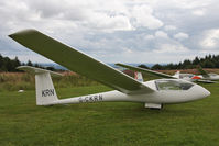 G-CKRN @ X5SB - Grob G102 Astir CS at Sutton Bank, N Yorks, August 2011. - by Malcolm Clarke