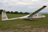 G-CHEF @ X5SB - Elan DG-500 Trainer at Sutton Bank, N Yorks, August, 2011. - by Malcolm Clarke