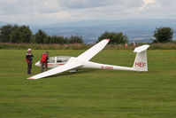 G-CHEF @ X5SB - Elan DG-500 Trainer at Sutton Bank, N Yorks, August, 2011. - by Malcolm Clarke