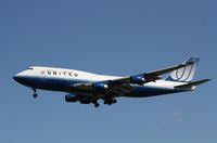 N199UA @ KORD - Boeing 747-400