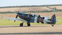 G-BMSB @ EGSU - 1. MJ627 at The Duxford Air Show, September 2011. - by Eric.Fishwick