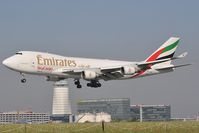 N408MC @ LOWW - Emirates Boeing 747-400 - by Dietmar Schreiber - VAP